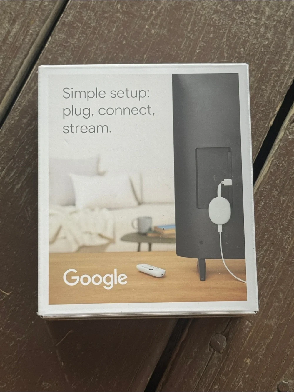 Google Chromecast with Google TV - Snow